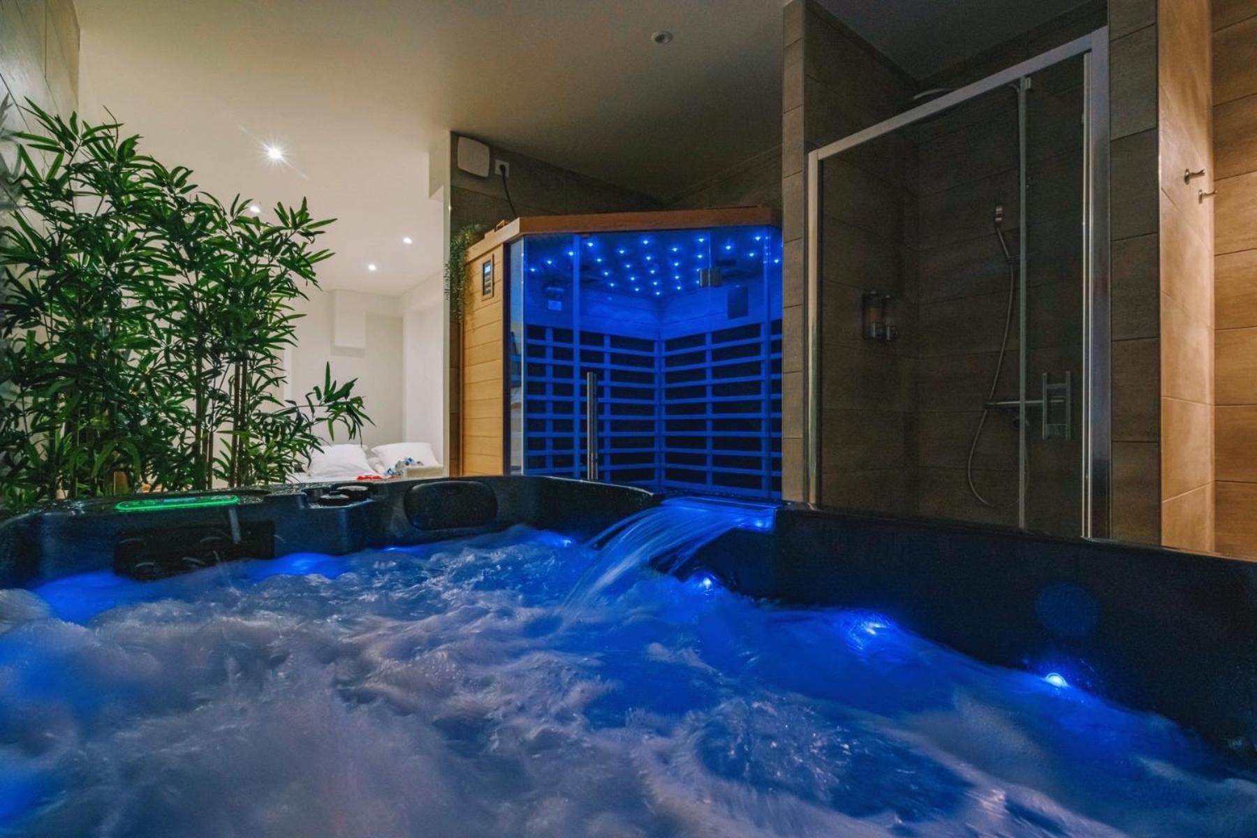 Spa Appartement O Temps Suspendu Reims Centre Sauna Et Jacuzzi Экстерьер фото